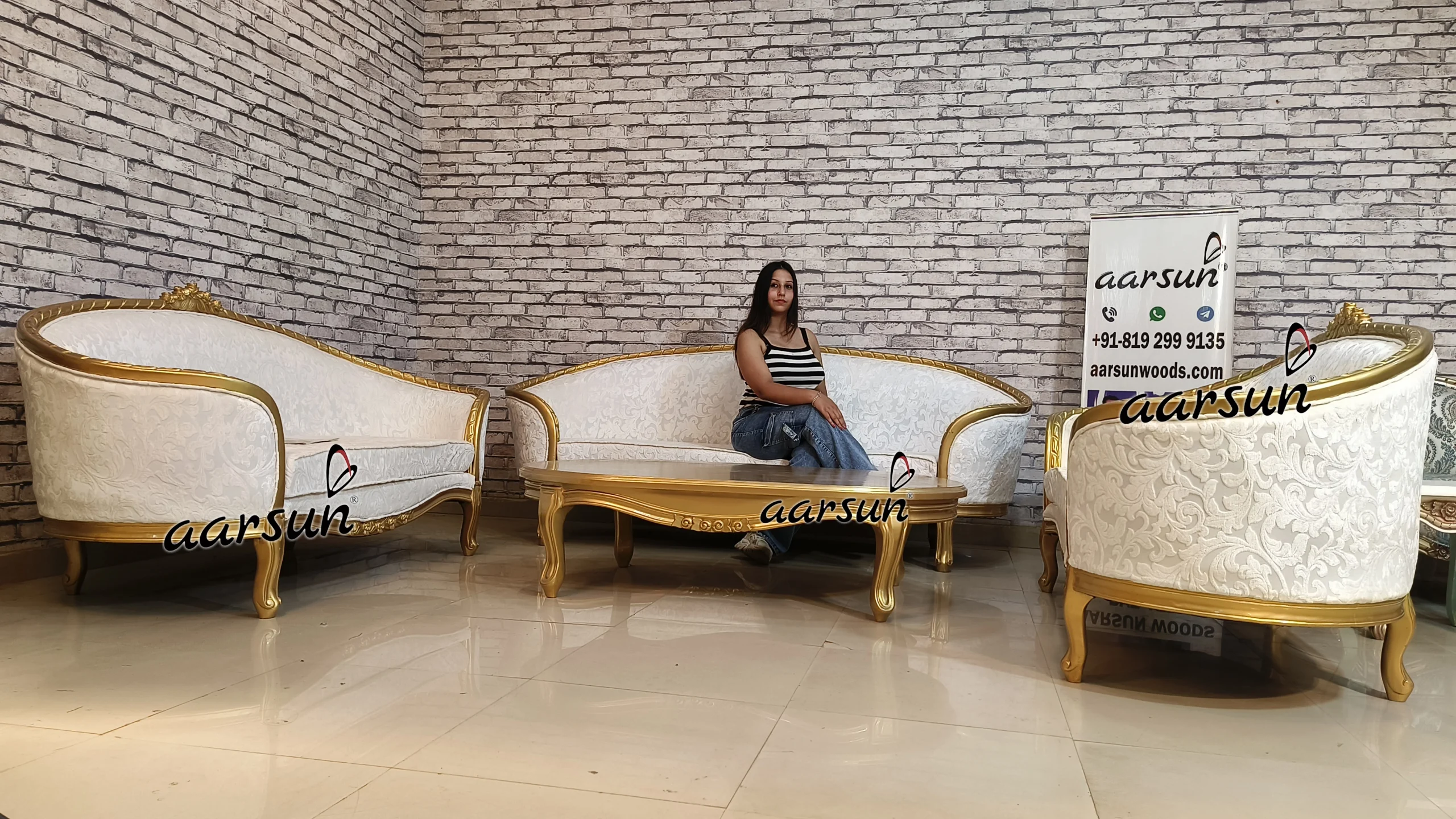 Royal 7 Seater Sofa Set view 8