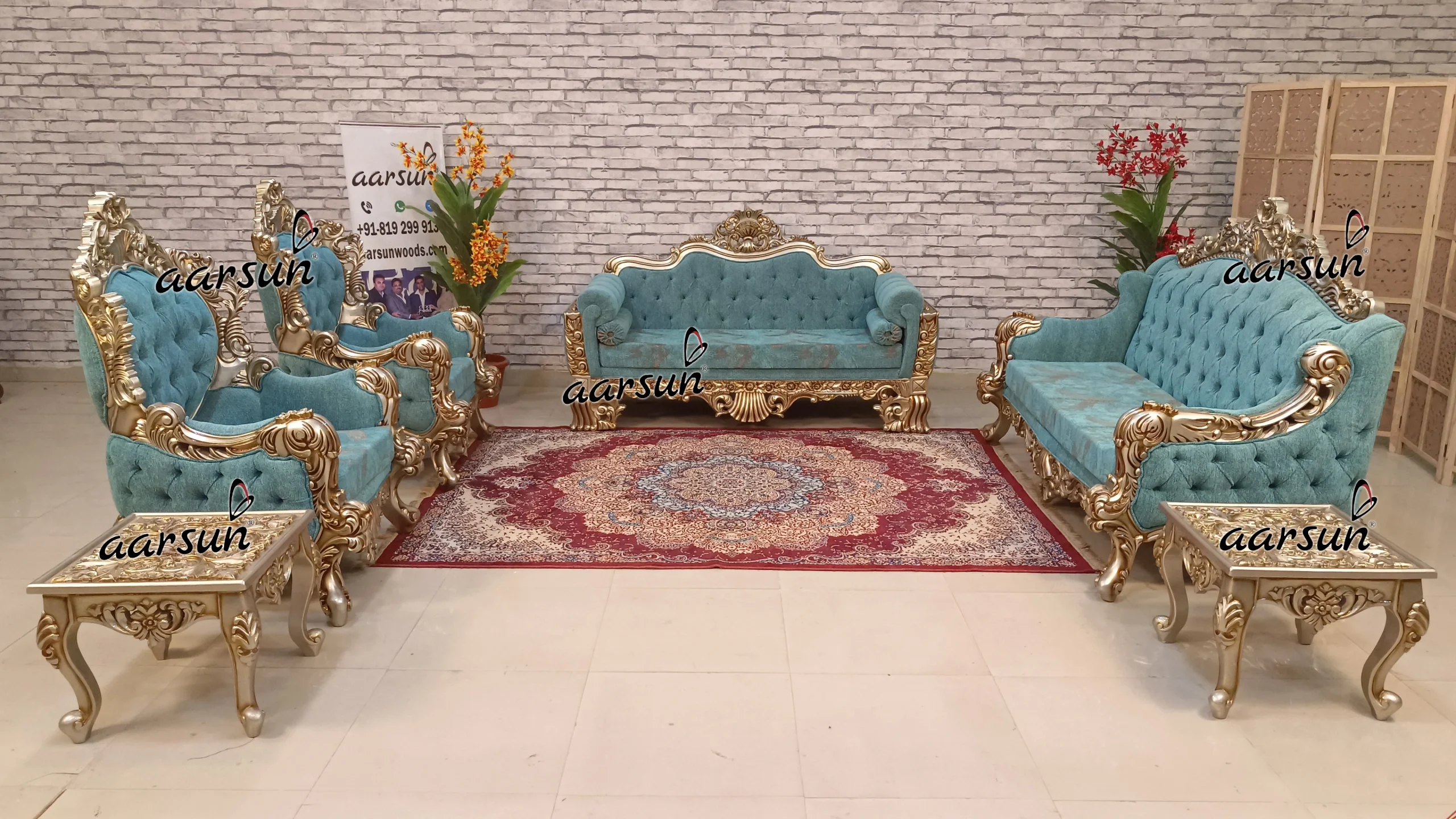 Royal 8 Seater Sofa Set view 7