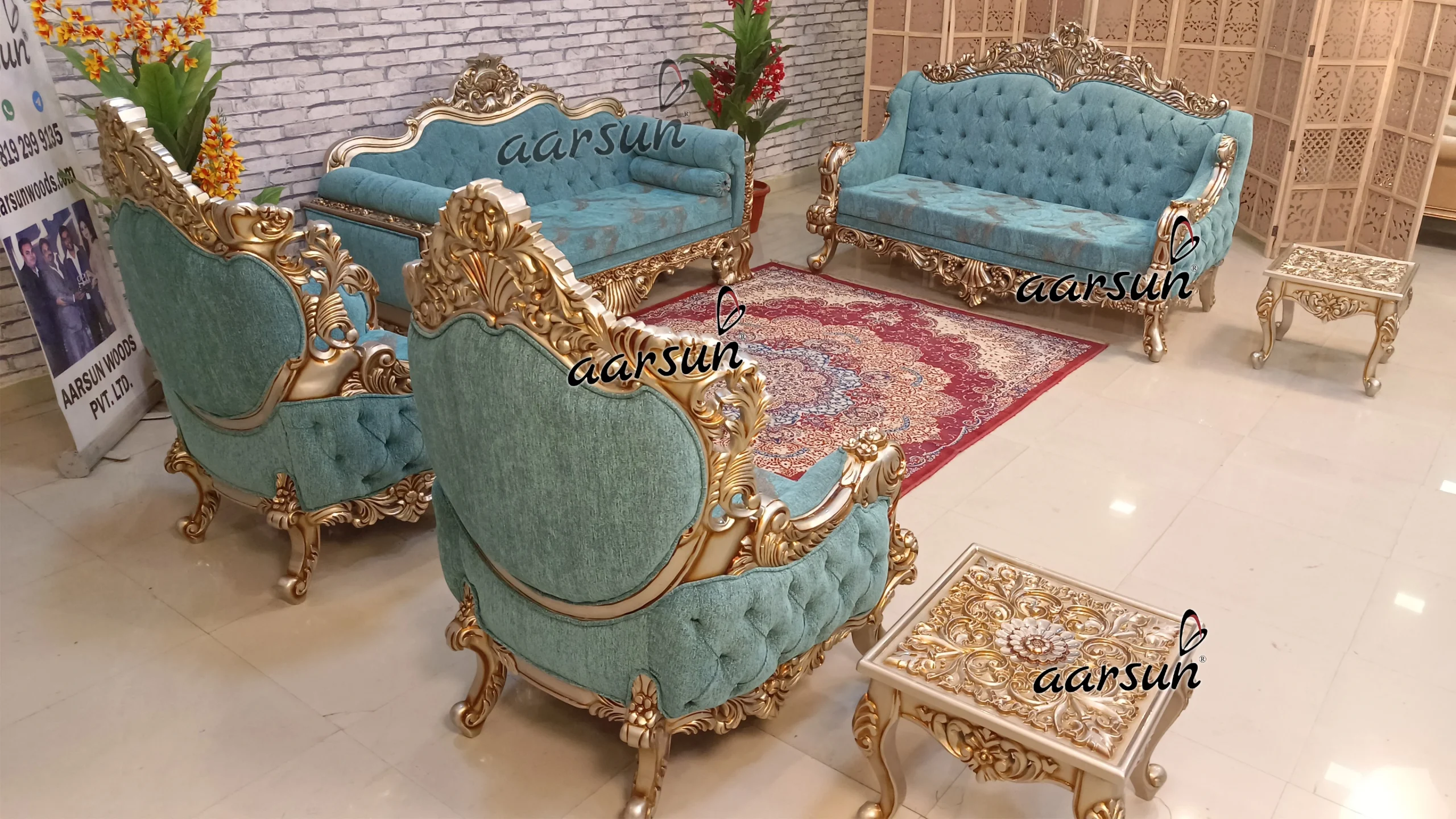 Royal 8 Seater Sofa Set view 8