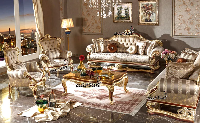 Royal European Sofa Set LUXSF-006