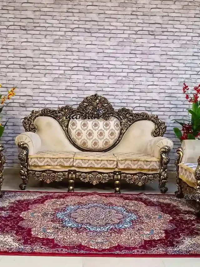 Royal Sofa Set Design for Stylish Homes view 5