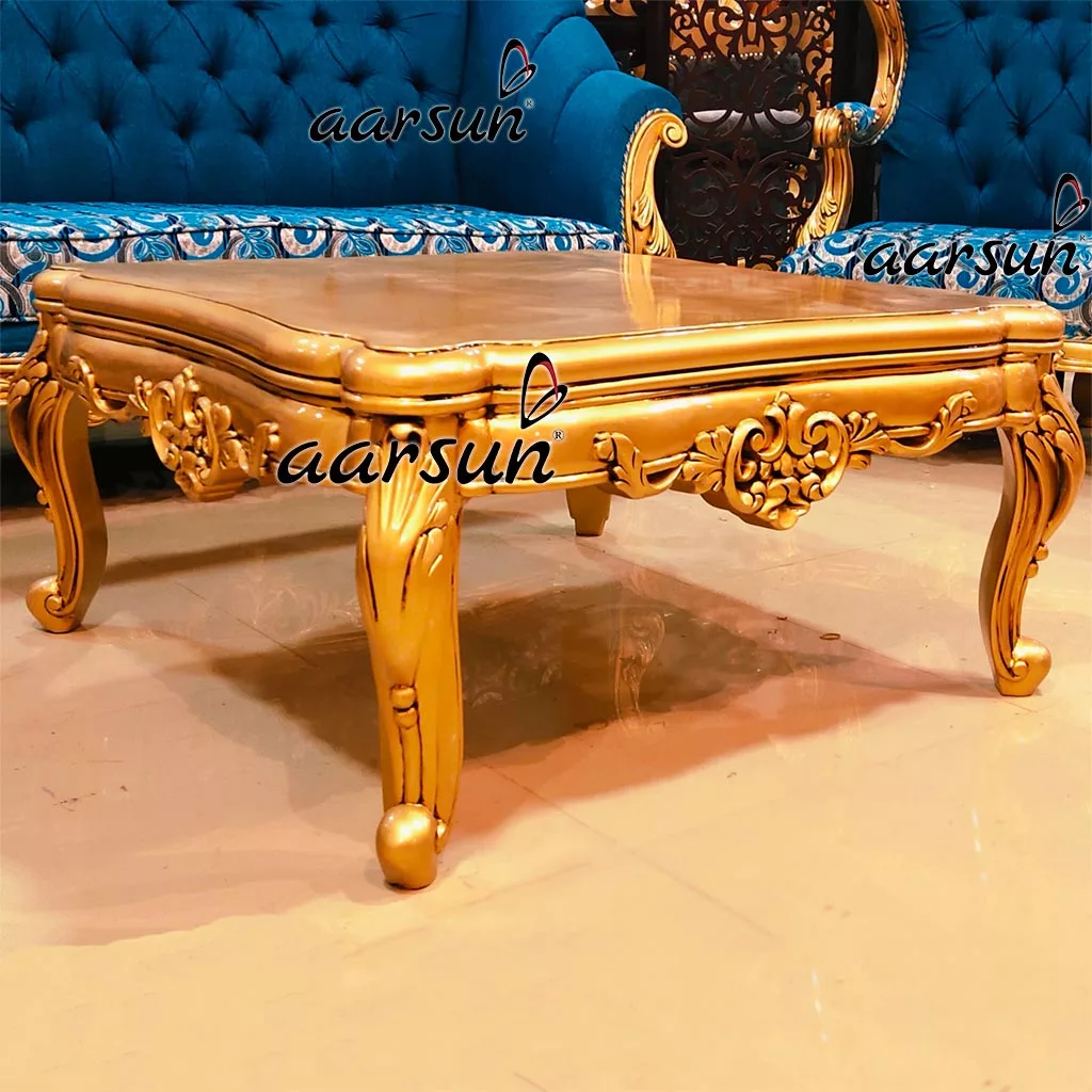 Royal Sofa Set in Antique Gold YT-488 view 8
