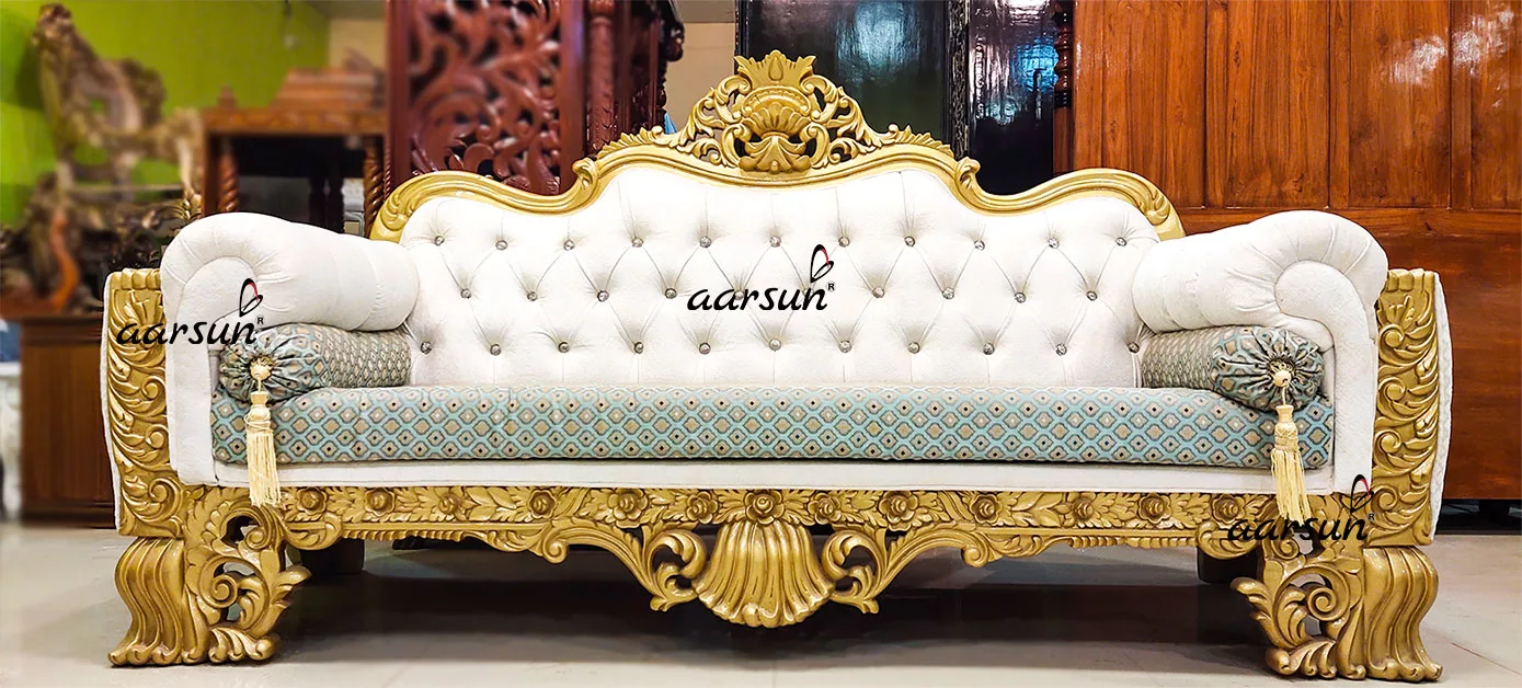 Royal Sofa Set in Gold YT-572 view 8
