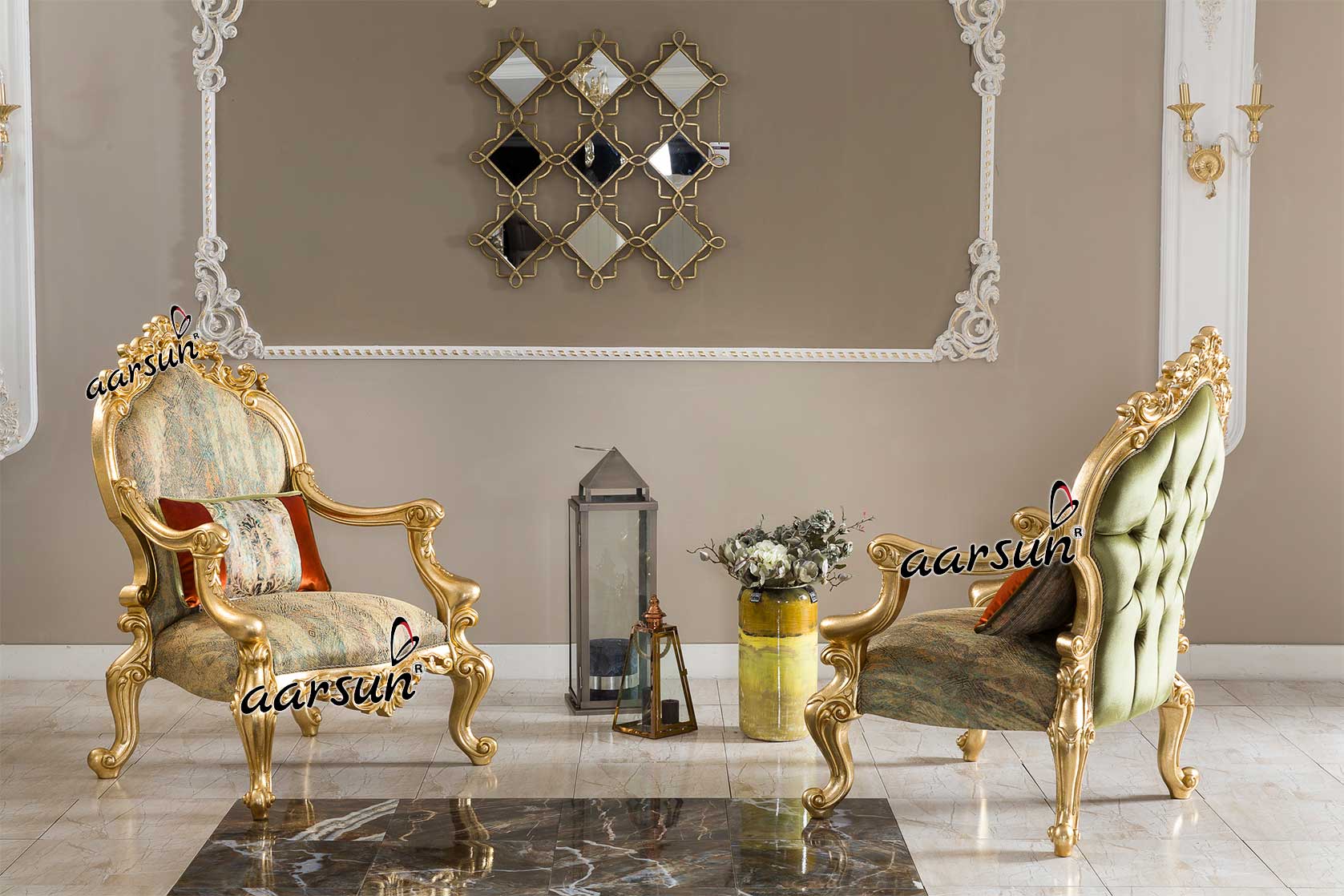 Royal Wooden Sofa Set SF-0033C view 5