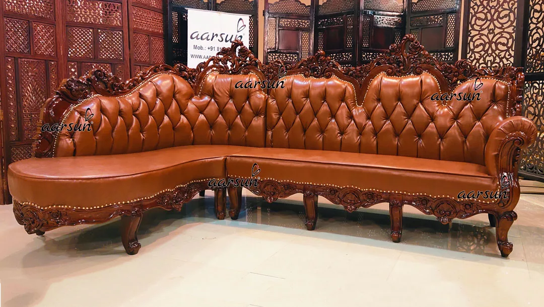 Sectional Sofa Corner L Shape Design view 4