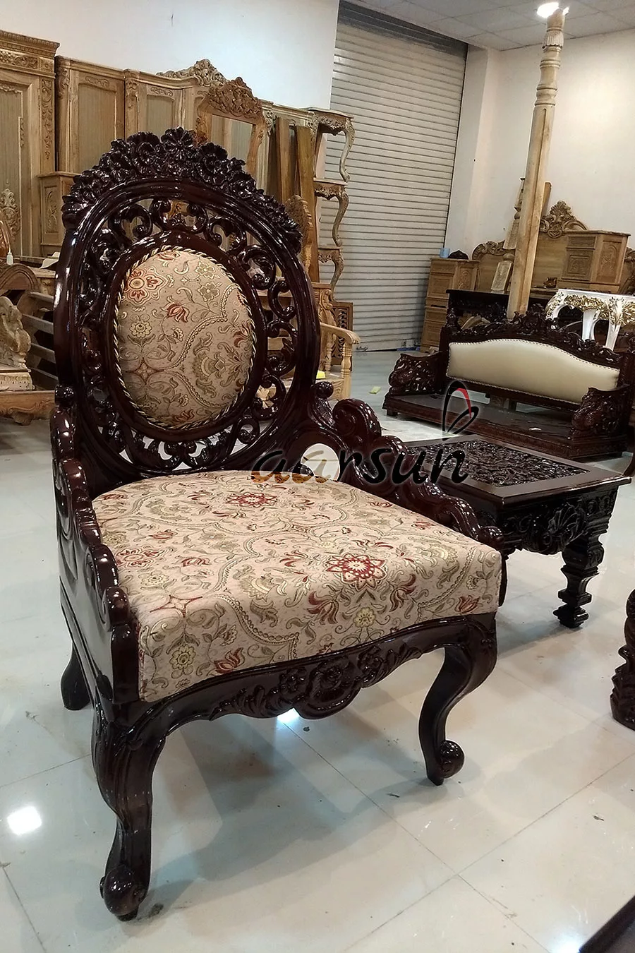 Teak Sofa Set (3+2+1+1) Center Table SF-0060 view 4