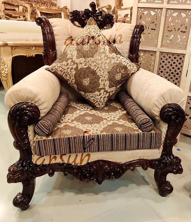 Teak Wood Sofa Set for Living Room YT-178 view 6