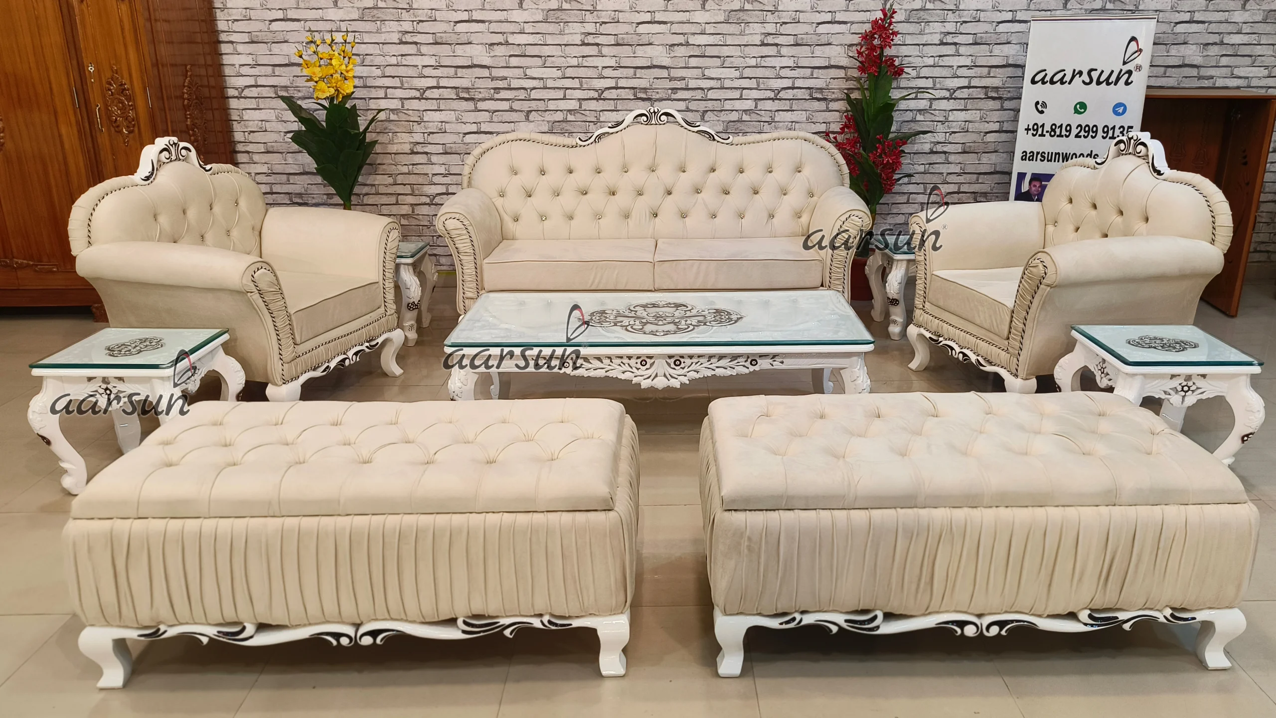 The Royal Villa Sofa Set Collection view 9