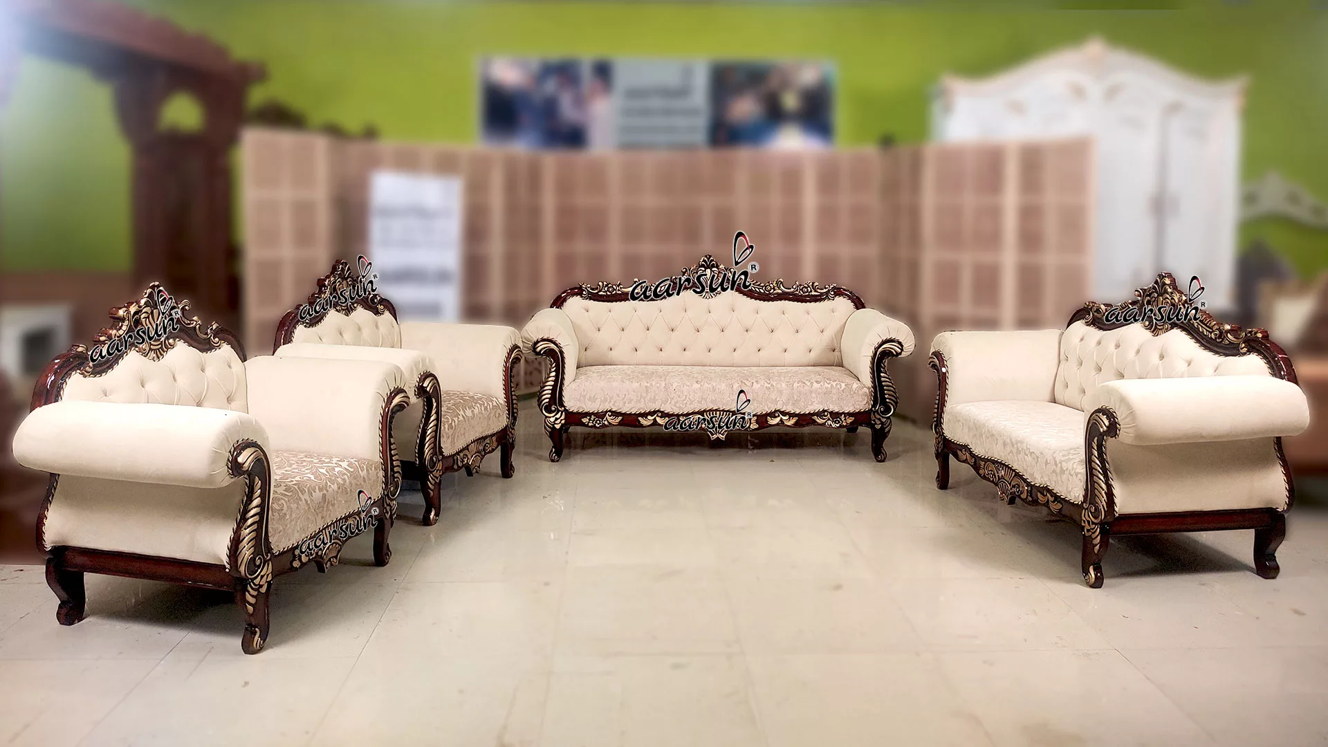 Triple Shade Sofa Set YT-645 view 4