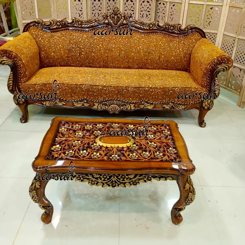 Triple Shaded Sofa Set 3+1+1 SF-0045 view 3