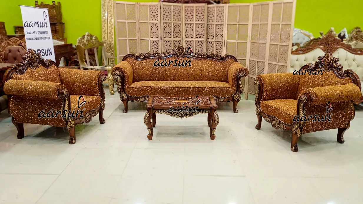 Triple Shaded Sofa Set 3+1+1 SF-0045 view 5