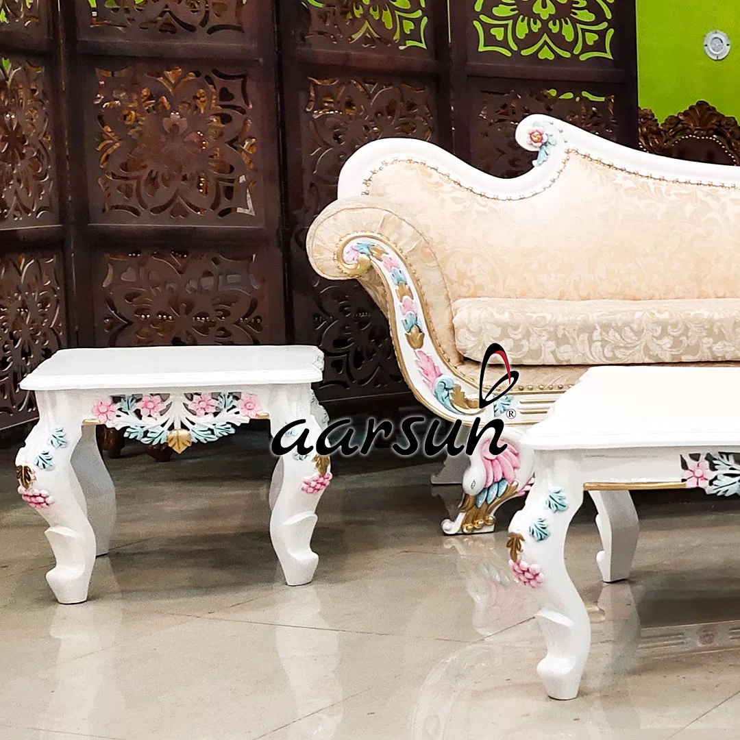 Unique Royal Couch Set in Multicolor Theme YT-473 view 3