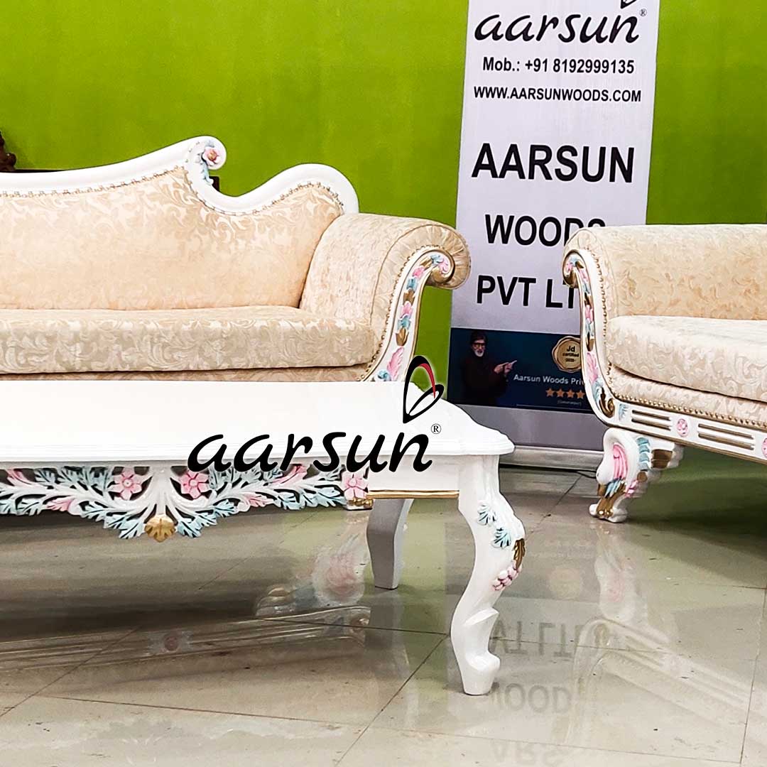 Unique Royal Couch Set in Multicolor Theme YT-473 view 4