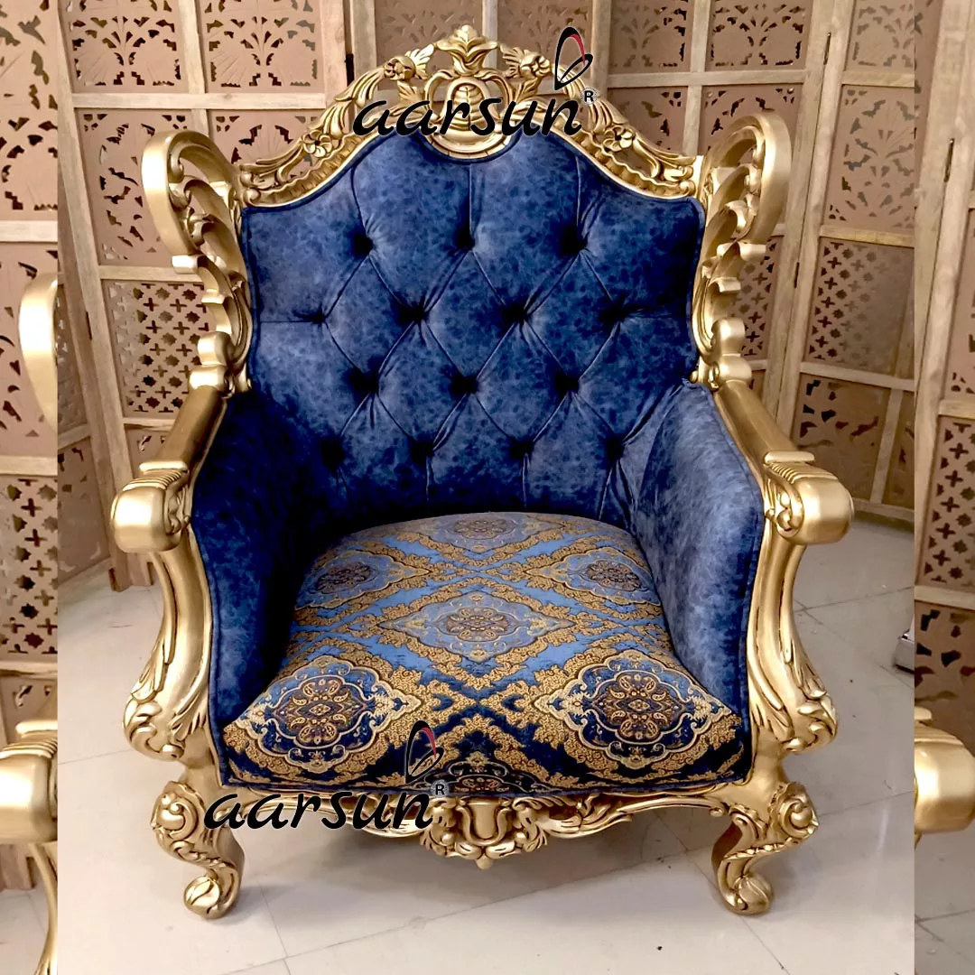 Victorian Style Sofa Set view 7