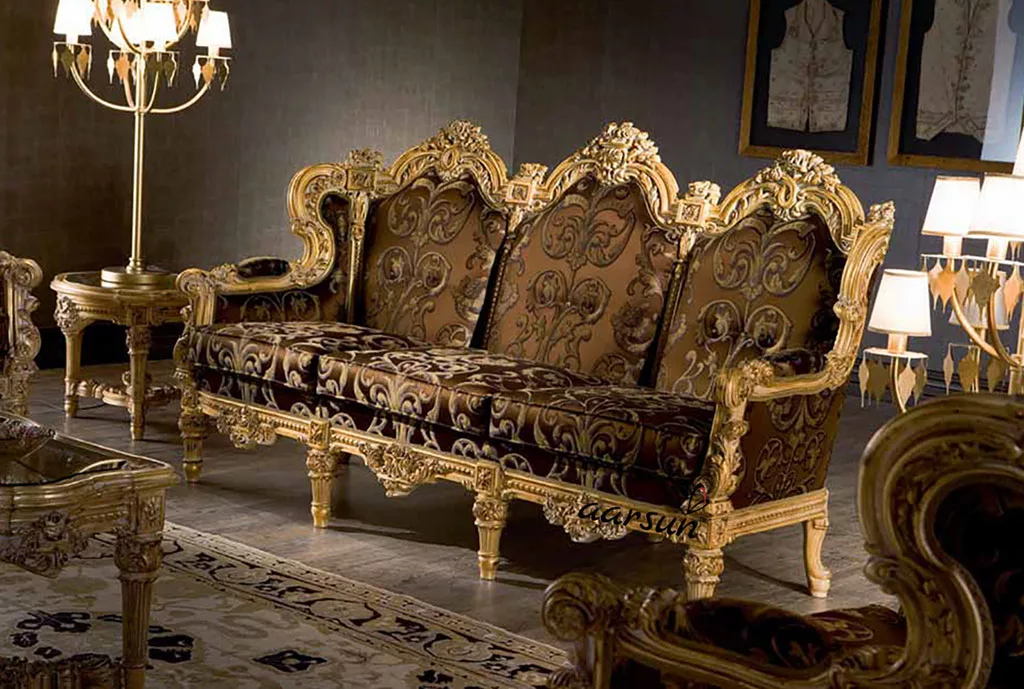 Victorian sofa set for Home Palace SF-0089 view 3