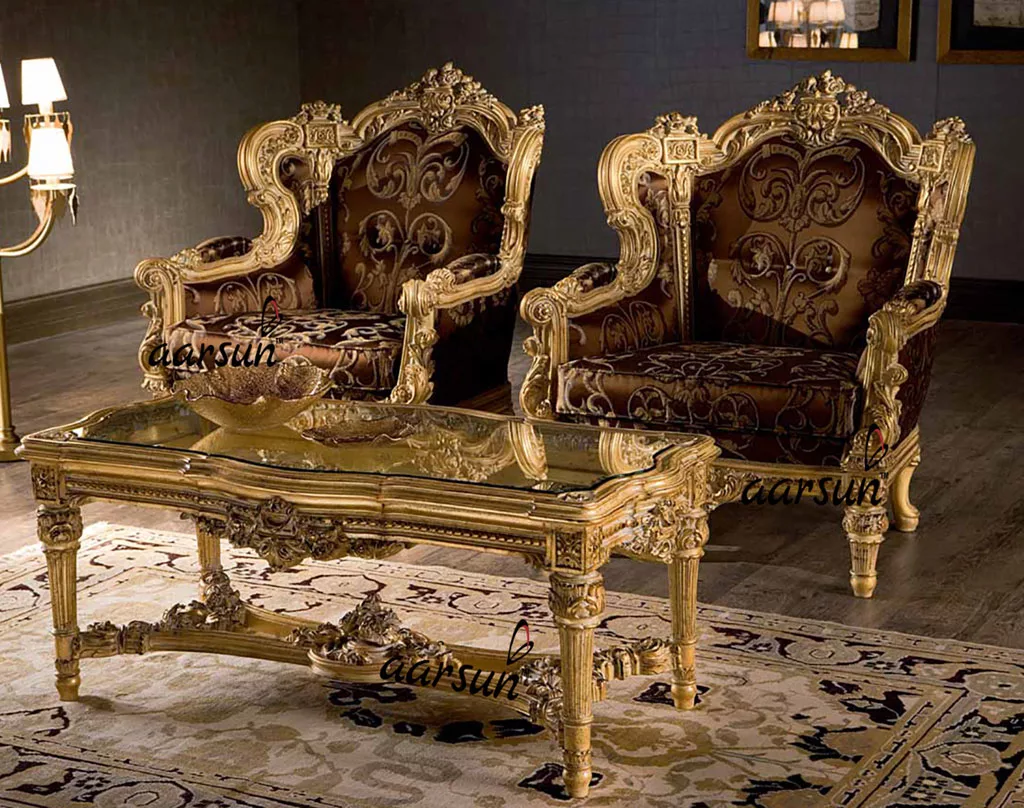 Victorian sofa set for Home Palace SF-0089 view 4