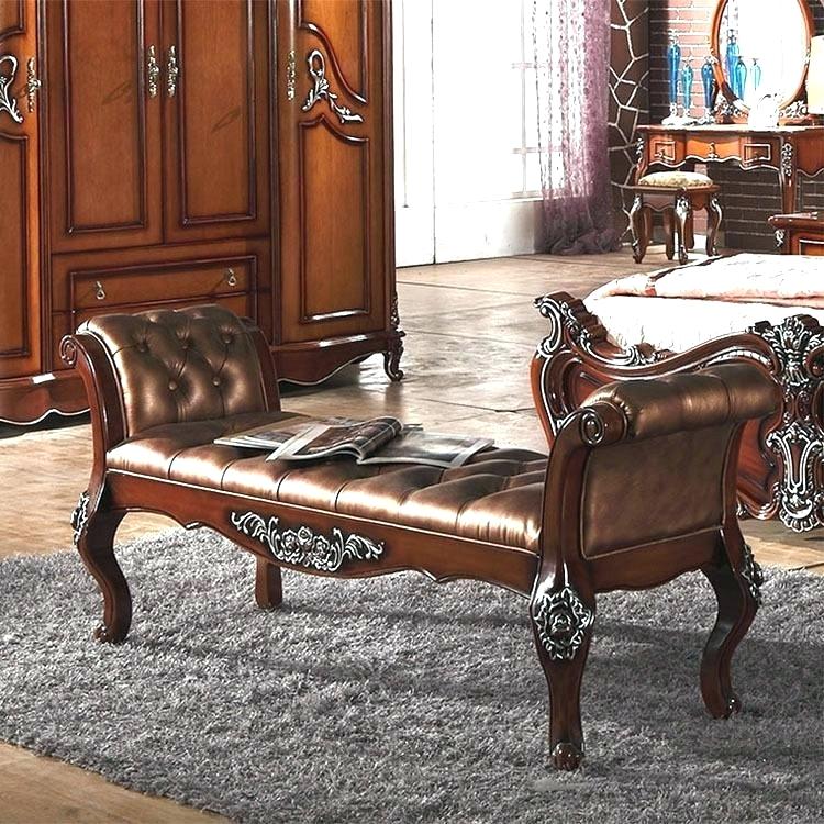 Wooden Bed Bench – SETT-0004