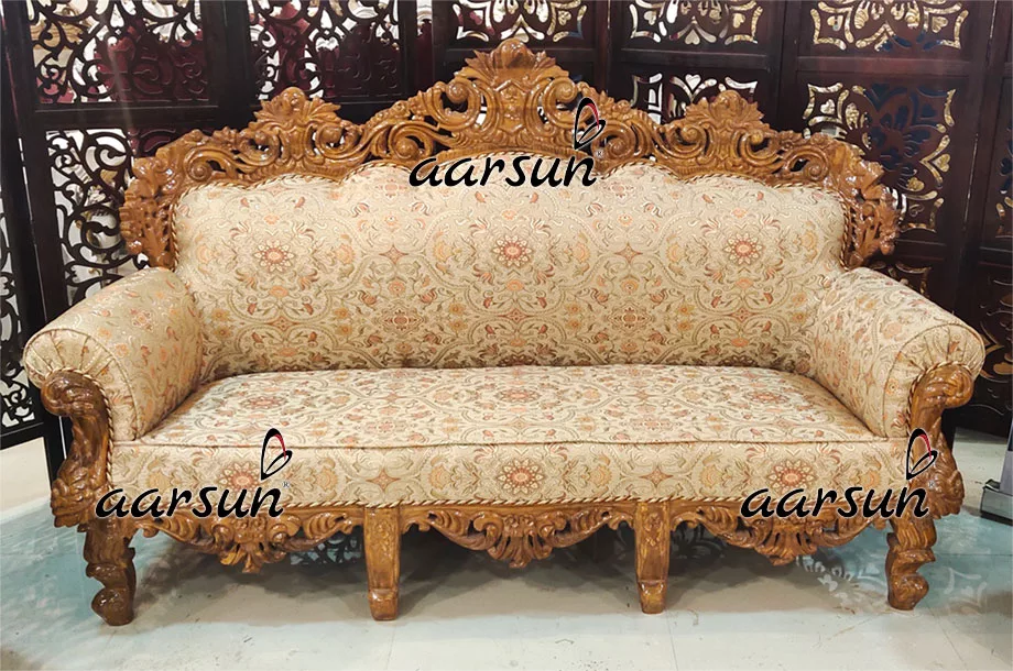 Wooden Classic Sofa Set YT-378 view 4