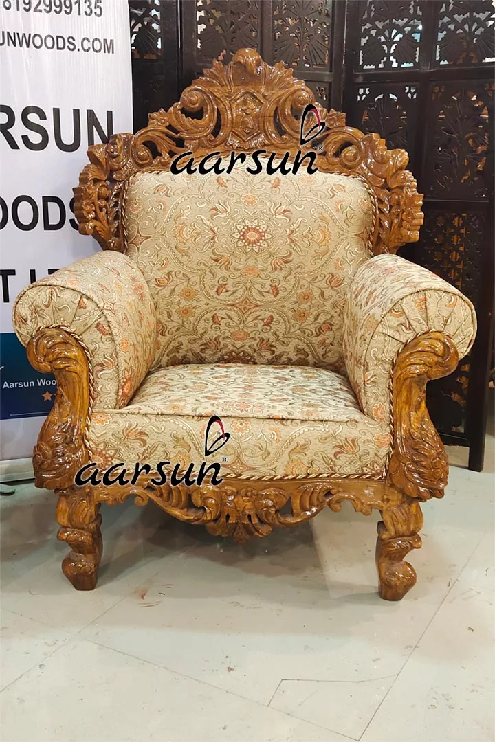 Wooden Classic Sofa Set YT-378 view 5