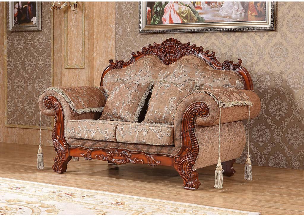 Wooden Dazzling Sofa Set for Living Room SF-0071 view 4