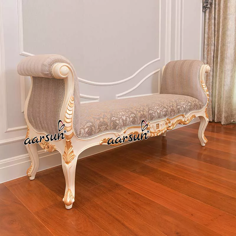 Wooden Designer Settee SETT-0046 view 3