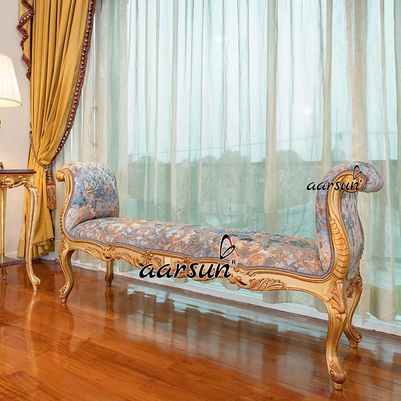 Wooden Designer Settee SETT-0046 view 5