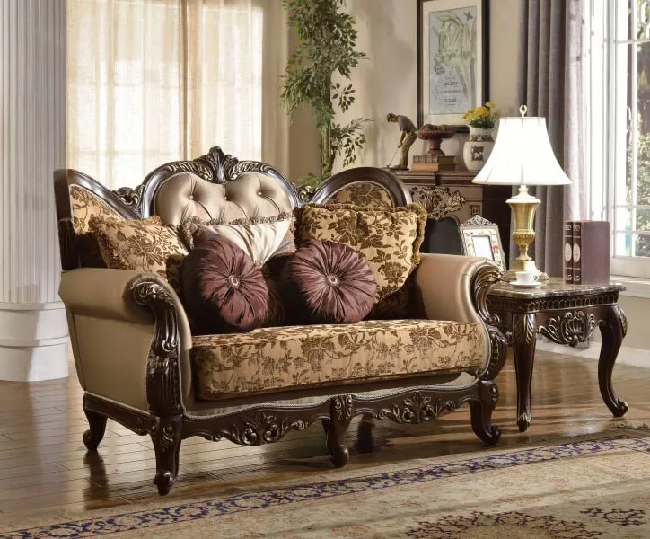 Wooden Handcrafted Sofa Set for Living Room SF-0065 view 4