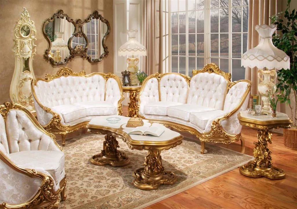 Wooden Sofa Set with Royal Finish YT-216 view 3