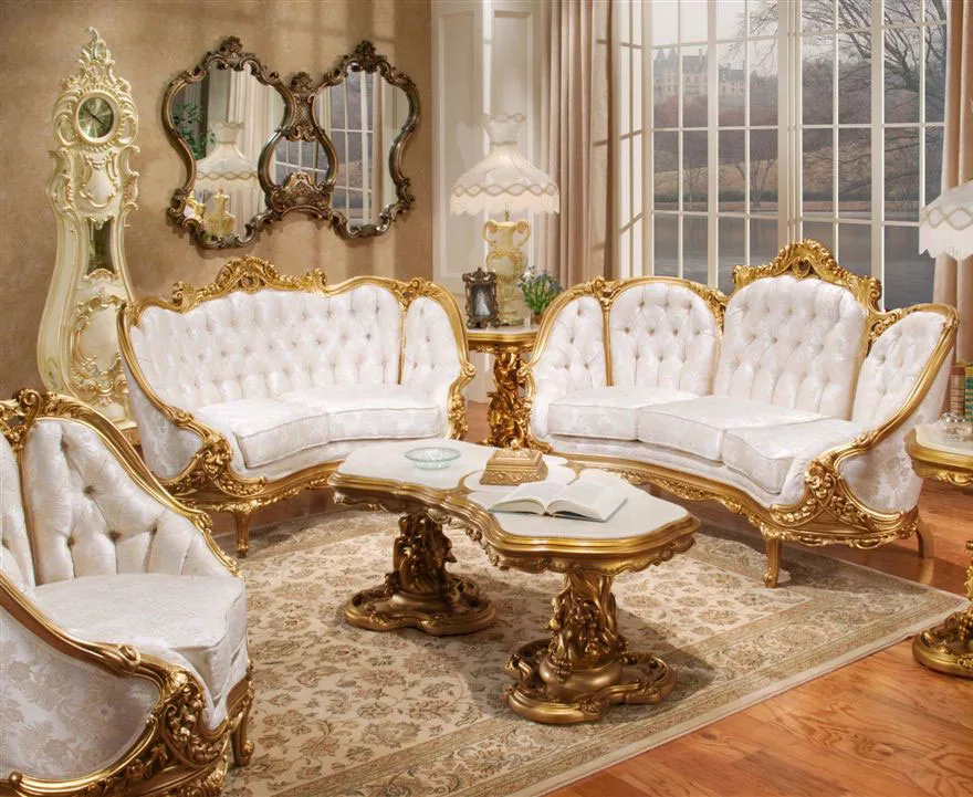Wooden Sofa Set with Royal Finish YT-216